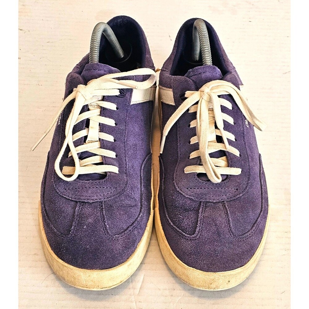 OluKai Ha'upu 20493-5418 Women's Suede Leather Upper Shoes Size: 11 Blue/White